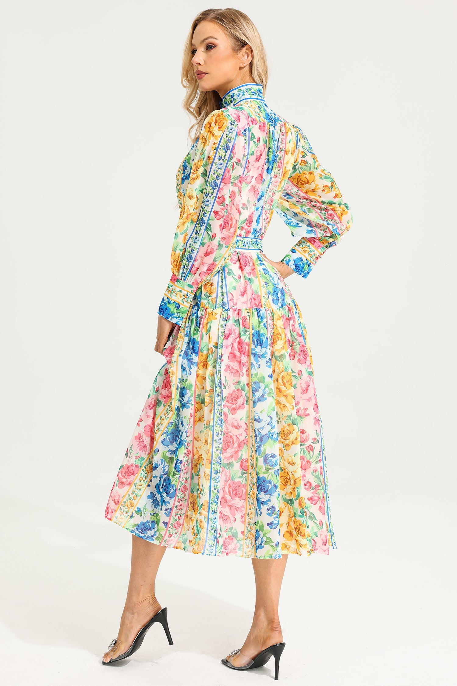 Fleur™ - Floral Maxi Dress